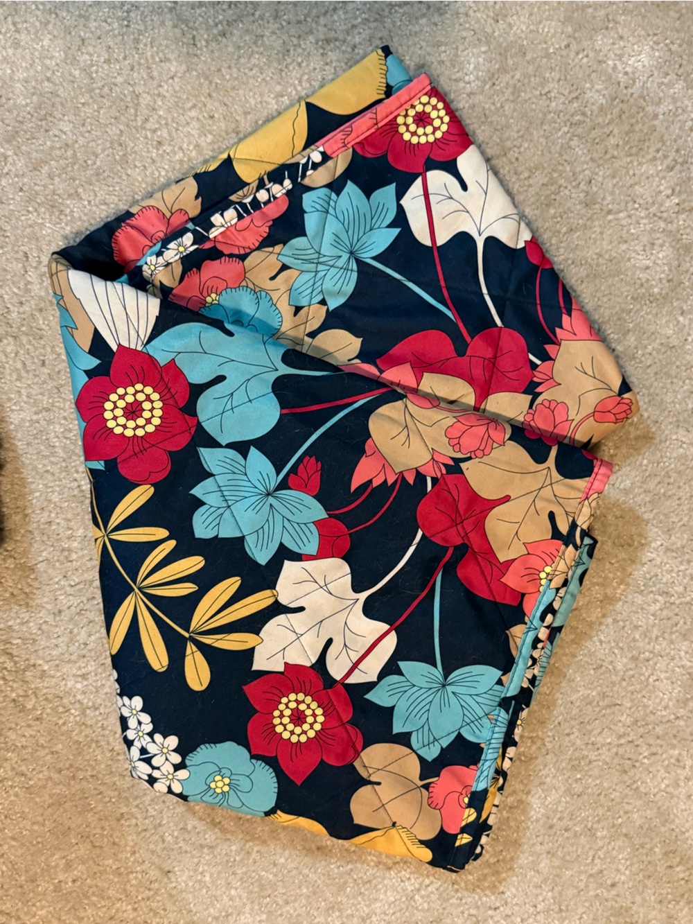 Vera Bradley Happy Snails stadium throw blanket